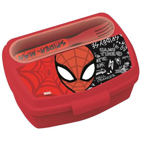 Sandwich Box In Plastica Bimbi Spiderman - Foto 1