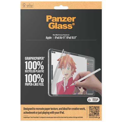 PanzerGlass GraphicPaper® Pellicola in Vetro Temperato iPad Air 11" 2024 | iPad 10.9" | Ultra-Wide Fit - Foto 4