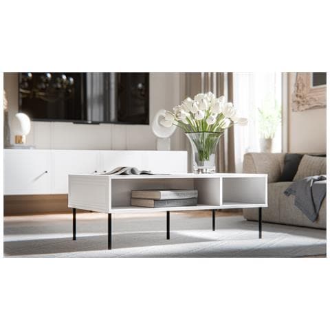 Tavolo /latrina PALAZZO BIS 110x60x40 bianco opaco - Foto 2