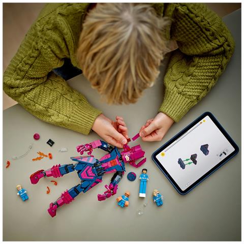 Fantastici Quattro contro personaggio costruibile di Galactus - Foto 19