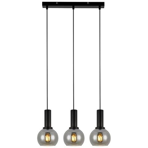 Lampada A Sospensione Per Sala Da Pranzo, 3 Fiamme, E27, Lampada A Sospensione In Vetro Retrò, Bar Per Camera Da Letto - Foto 1