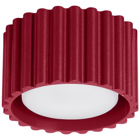 Lampada A Soffitto Aura 1 Bordeaux Gx53 Sl. 1822 - Minimalist Lampada A Soffitto Borgogna 6x10x10 Cm - Foto 1