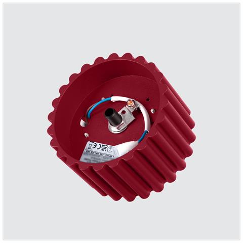 Lampada A Soffitto Aura 1 Bordeaux Gx53 Sl. 1822 - Minimalist Lampada A Soffitto Borgogna 6x10x10 Cm - Foto 8