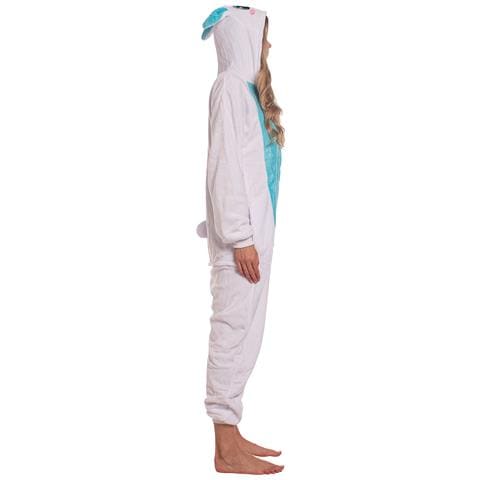 Pigiama Da Donna Tuta Kigurumi Onesie Coniglio Blu 175-185 Cm Xl - Foto 7