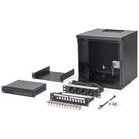 Set di rete SOHO Pro, 254 mm (10") - 6U, 315 x 300 mm (L x P) - Foto 1