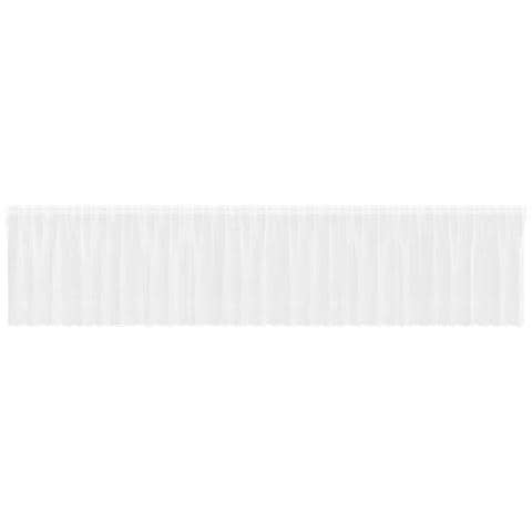Tende con tende Bianco 750 x 140 cm Poliestere - Foto 1