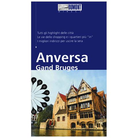 Patricia Fridrich - Anversa Gand Bruges. Con mappa. Con Carta geografica ripiegata - Foto 1