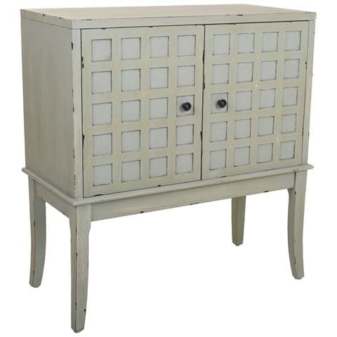 Mobile Da Ingresso In Legno Verde 81,5x39x90h - Foto 1