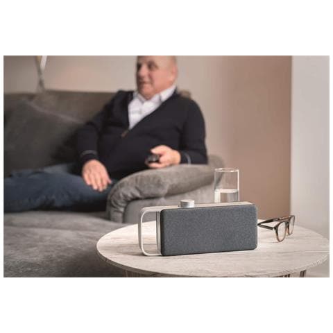 OSKAR Altoparlante portatile mono Nero, Argento 4 W - Foto 8