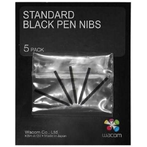 Kit 5 pennini neri per Intuos4 - Foto 2