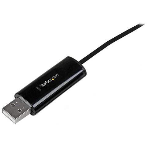 Cavo switch KM a 2 porte USB con trasferimento di file per PC e Mac - USB 2.0 - Foto 2