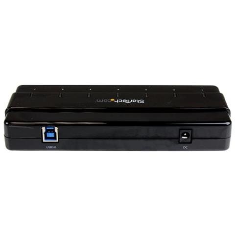 HUB USB 3.0 a 7 porte - Perno e concentratore USB 3.0 ultra veloce a 5 GBps con alimentazione esterna- Nero - Foto 2