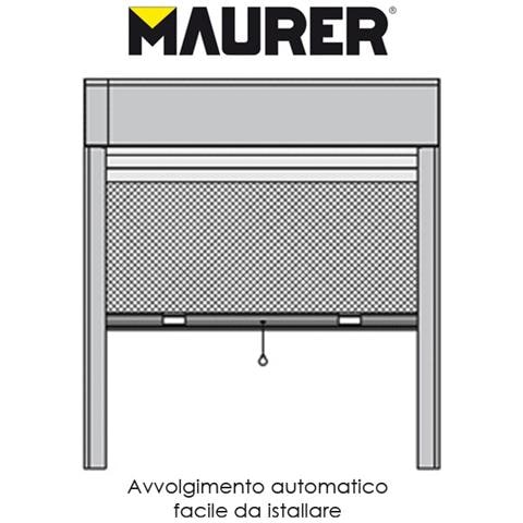 Zanzariera in kit per finestra in alluminio anodizzato colore bianco - Foto 2