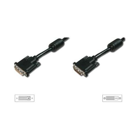 Cavo Prolunga Monitor Dvi-D Dual Link 24+1 Maschio / Femmina Mt. 5 (Ak-110032)  - Foto 1