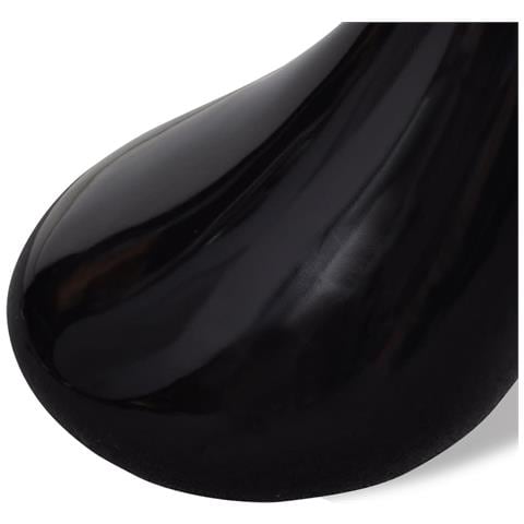 Tavolini Salotto Set Da 2 In Vetro Design Nero A Goccia - Foto 5