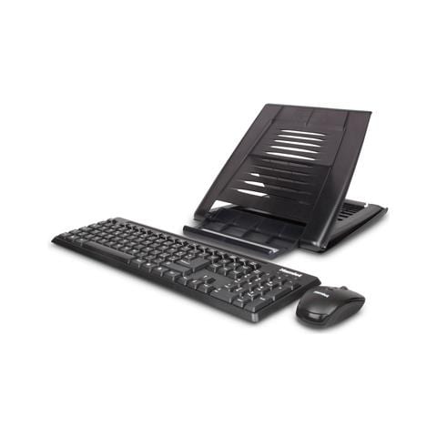 Kit di Supporto per Notebook con Mouse Ottico e Tastiera Senza Fili Layout Italiano - Foto 2