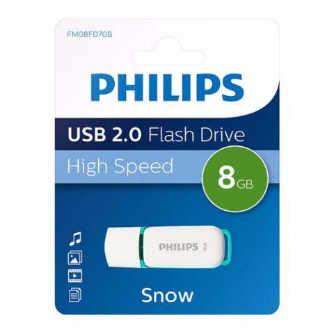 SNOW FM08FD70B / 10 Chiavetta flash drive, USB 2.0, 8 GB - Foto 1