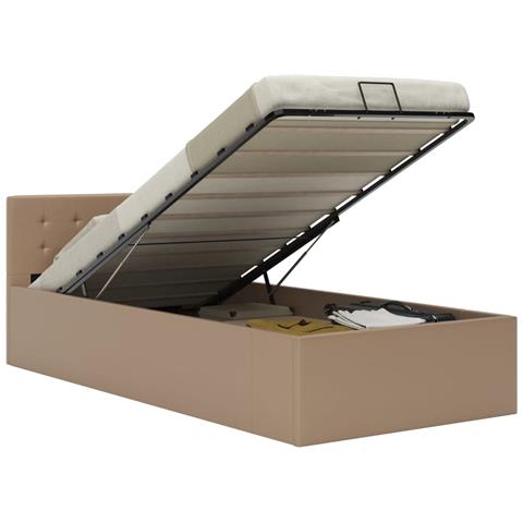 Giroletto Idraulico Cappuccino In Similpelle 90x200cm - Foto 1