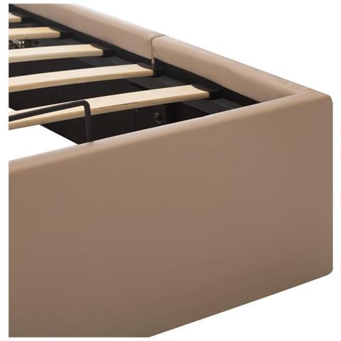 Giroletto Idraulico Cappuccino In Similpelle 90x200cm - Foto 2