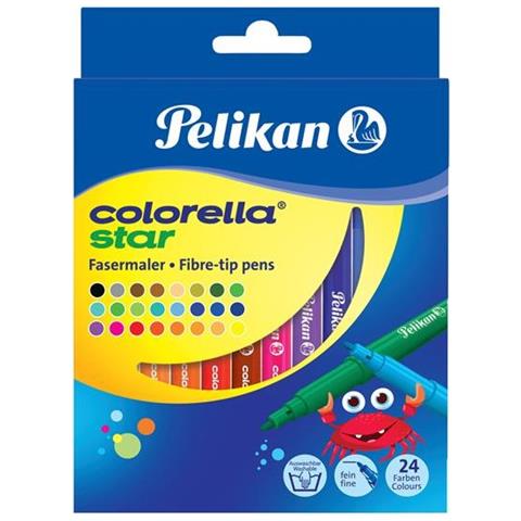 Confezione da 24 Pennarelli Multicolore - Foto 1