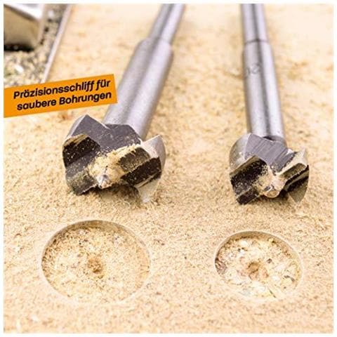 Forstner Imposta Il Bit 17pcs Causa - Forstner Trapano Punte Da 15 A 40 Mm - Per Varie Operazioni Legno Punte Da Trapano Punte Da Trapano Spine Cerniera Drill Bits - Foto 2