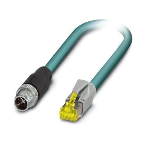 Phoenix Nbc-msx / 1.0-94f / r4ac Sco Netzwerkkabel 1 M Cat6a S / ftp (s-stp) Blau (1407471)  - Foto 1