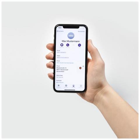 Prime Line ""privacy"" - Blickschutzfolie Fr Mobiltelefon (hochformat) Fr Handy - 2-wege - Durchsichtig (00186295)  - Foto 2