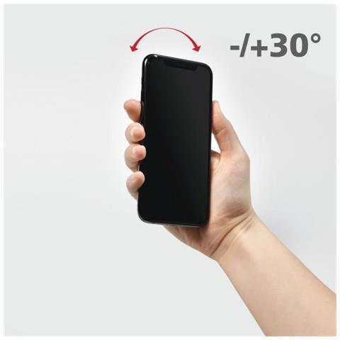 Prime Line ""privacy"" - Blickschutzfolie Fr Mobiltelefon (hochformat) Fr Handy - 2-wege - Durchsichtig (00186295)  - Foto 3