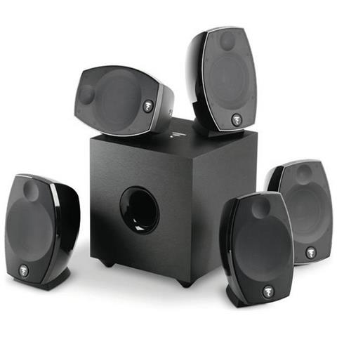 Pack Di Altoparlanti Per Home Cinema Sibevo5.1 con Potenza 200 W Colore Nero - Foto 1