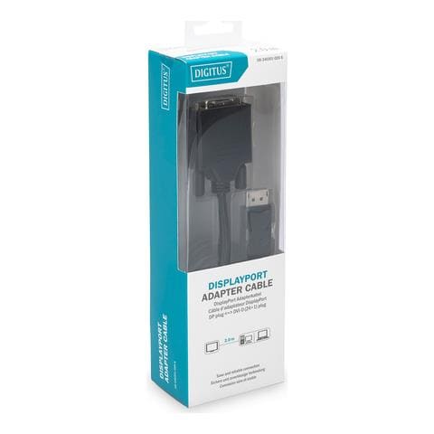 ASSMANN Electronic DisplayPort - DVI 2m DisplayPort DVI-D Nero - Foto 3