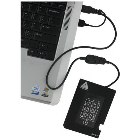 Aegis Padlock Fortress 512GB 512GB Nero - Foto 2