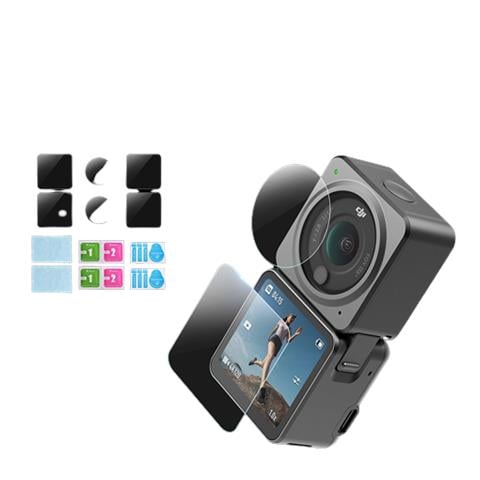 Pellicola Protettiva Per Schermo In Vetro Temperato Antideflagrante Per Dji Action 2 Transparent - Foto 1