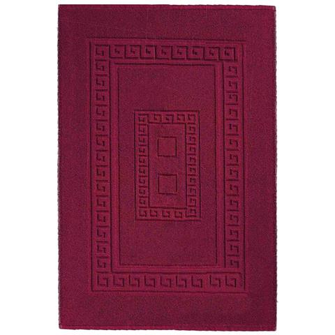 Tappeto Da Bagno Disegno Torino Colore Bordeaux 60x120 Bordeaux - Foto 1