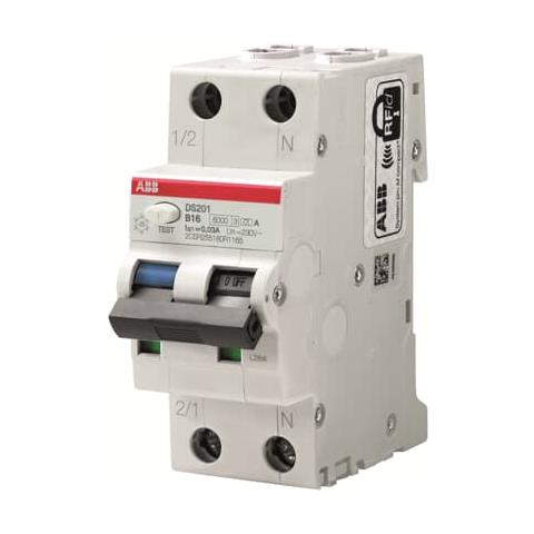 Ds201 B10 A30 Fi /ls-schalter 6ka 1p+n Typa B10 30ma (2csr255180r1105) - Foto 1