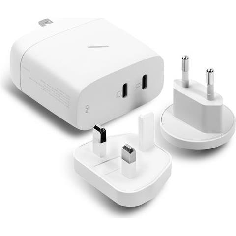 Caricabatterie Fast Gan Power Delivery Da 67 W, Bianco - Foto 2