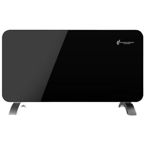 Radiatore Elettrico Mobile In Vetro Sorimo Sannover 1000 W Nero - Foto 2