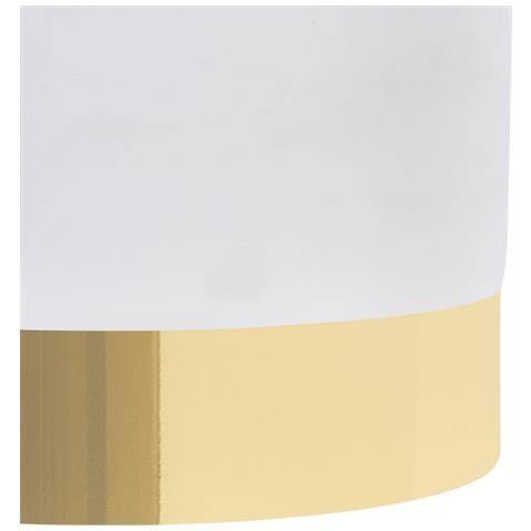 Pouf Sophia Velluto Bianco - Foto 6