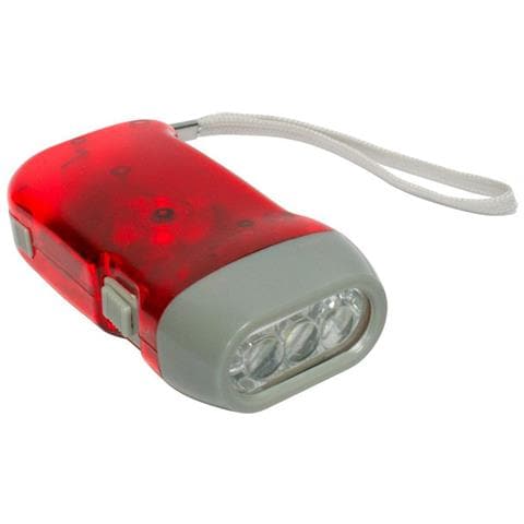 Mini Torcia A Dinamo Con 3 Led - Foto 1