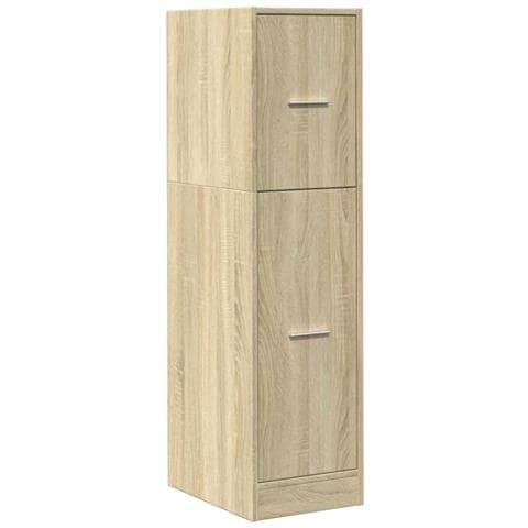 Armadietto Da Farmacia Rovere Sonoma 30x41x118 Cm In Truciolato - Foto 3