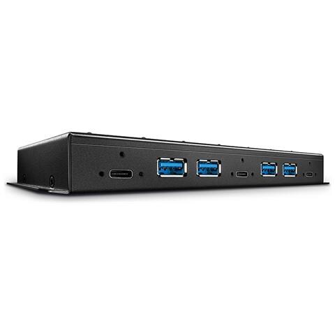 43275 hub di interfaccia USB 3.2 Gen 2 (3.1 Gen 2) Type-A 10000 Mbit /s Nero - Foto 1