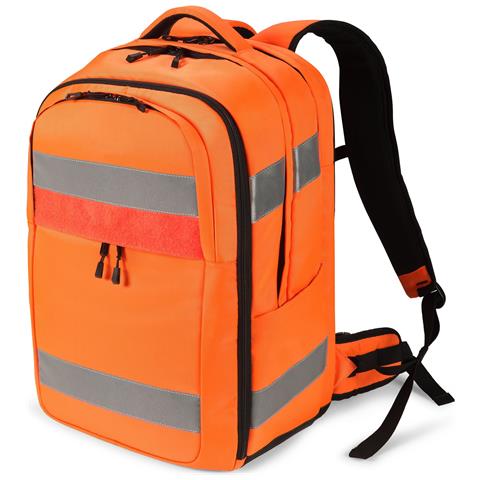 Hi-Vis V2 zaino Arancione Polietilene tereftalato riciclato (rPET), Poliuretano termoplastico (TPU) - Foto 1