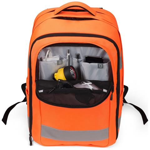 Hi-Vis V2 zaino Arancione Polietilene tereftalato riciclato (rPET), Poliuretano termoplastico (TPU) - Foto 11