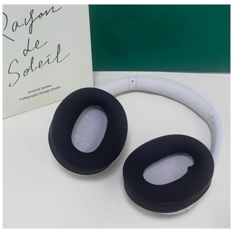 Custodie Protettive In Silicone Per Cuffie Sony Wh-ch720n Black - Foto 2
