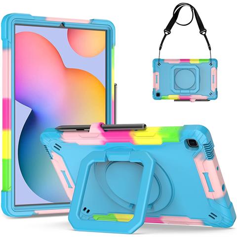 Custodia Per Ipad Mini 6 8.3"" Con Supporto E Tracolla Colorata - Foto 1