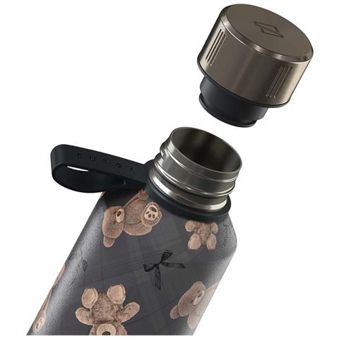 Borraccia Termica 500 Ml Design Bff Motivo Orsetti, Nero - Foto 2