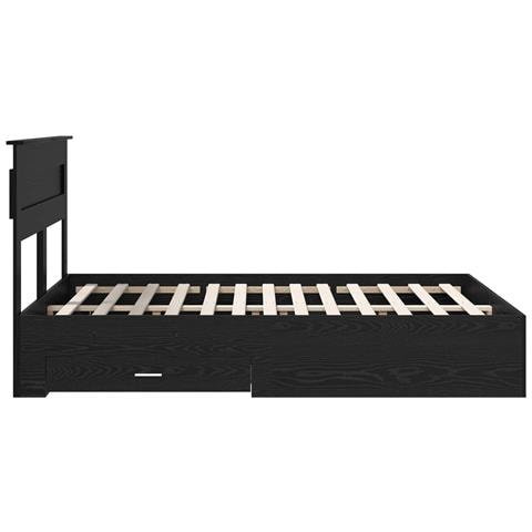 Struttura del letto con cassetto con testiera Legno multistrato - Foto 9