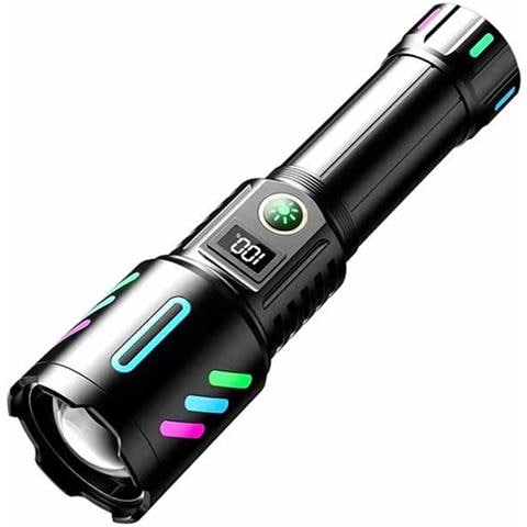 Torcia Laser Bianca 20w Con Batteria 26650 E Power Bank Usb - Foto 1