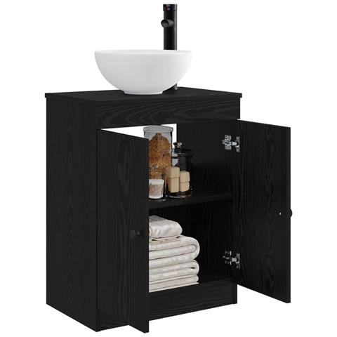 Mobile da bagno con lavabo Nero 54 x 35 x 83 cm - Foto 2