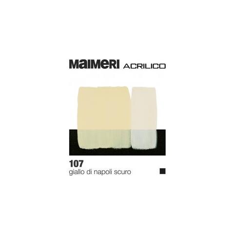 Acrilico Giallo Di Napoli Scuro Tubo Da 75ml. - Foto 2