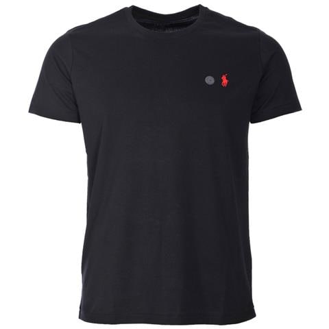 Polo T-shirt 100% Cotone, Custom Fit, Medium Nero - Foto 1